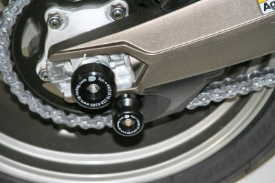 Chrániče kyvné vidlice, Aprilia Mana 2008-, černé